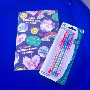 Encouragement journal with pens